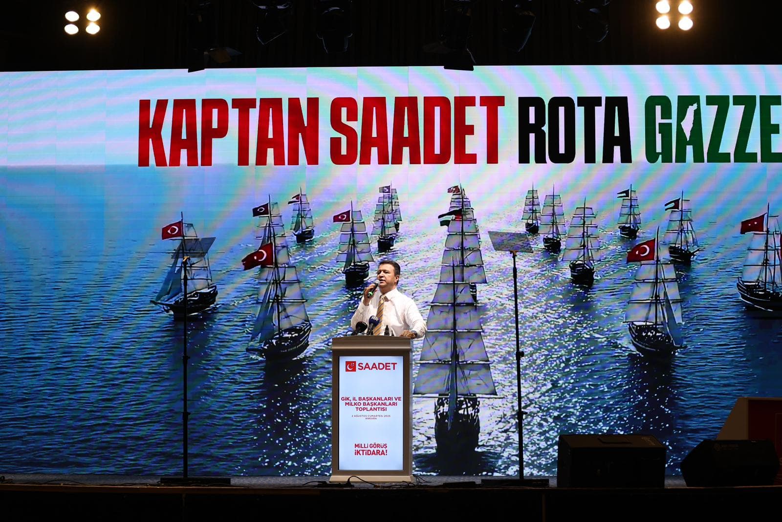 Kaptan Saadet, Rota Gazze!